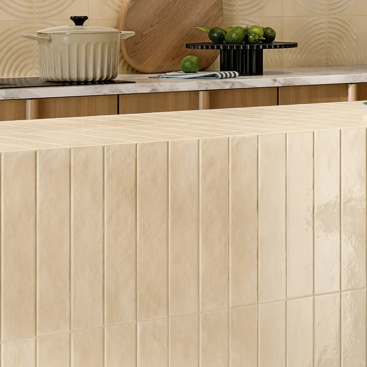 Sonus Brick Desert Glossy Subway Tile | Tile Club