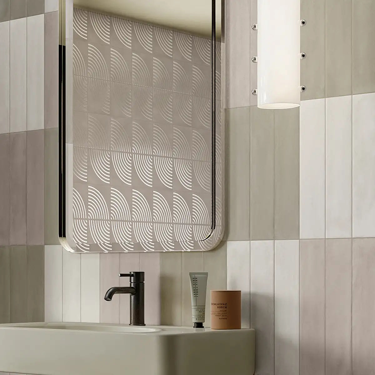 Sonus Ripple Clay 3D Tile | Tile Club