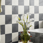Sonus Ripple Slate 3D Tile | Tile Club
