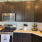 Azul Cielo Thassos And Carrara Striped Chevron Mosaic Tile | Tile Club