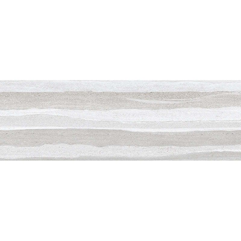 Dunescape Deco Gray 12x36 Large Format Ceramic Tile | Tile Club