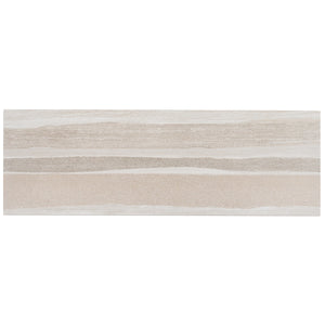 Dunescape Deco Beige 12x36 Large Format Ceramic Tile | Tile Club