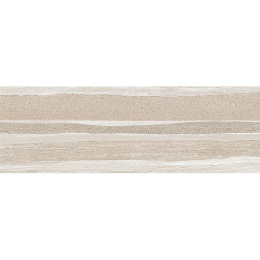 Dunescape Textured Beige 12x36 Large Format Ceramic Tile Sample