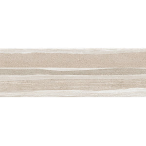 Dunescape Textured Beige 12x36 Large Format Ceramic Tile Sample