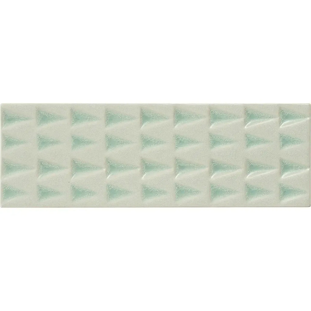 Cayo Green Crackle Ceramic Subway Tile | Tile Club