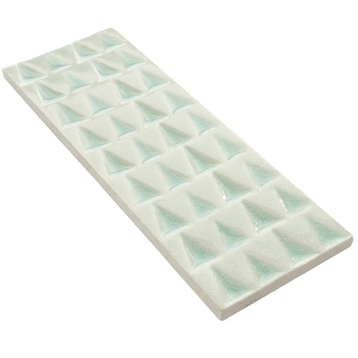 Cayo Green Crackle Ceramic Subway Tile | Tile Club