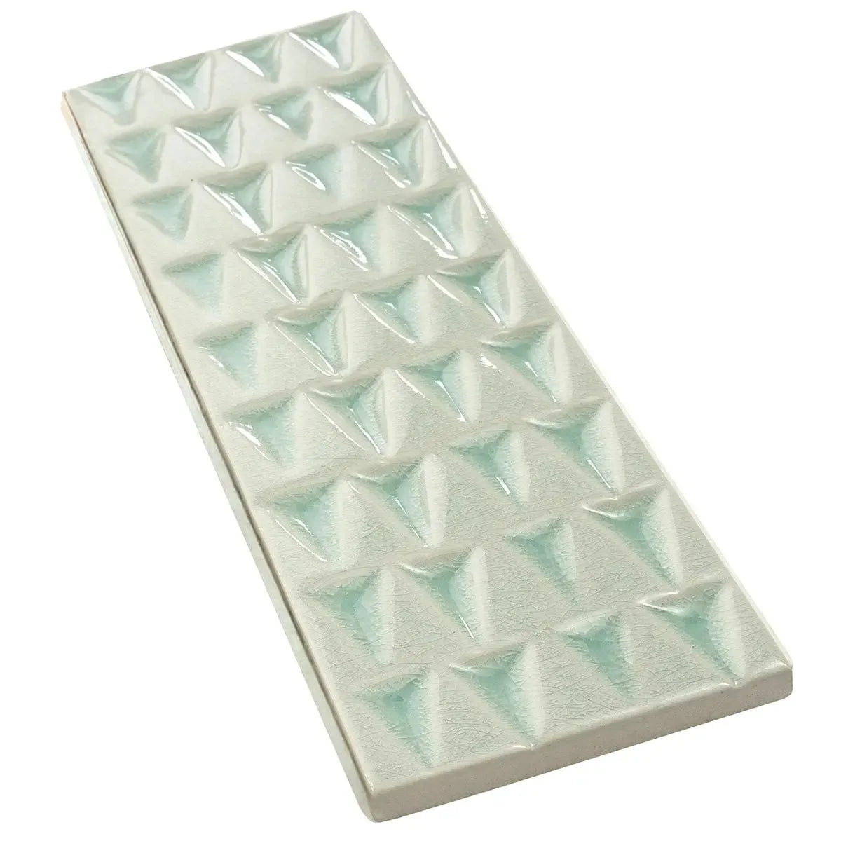 Cayo Green Crackle Ceramic Subway Tile | Tile Club