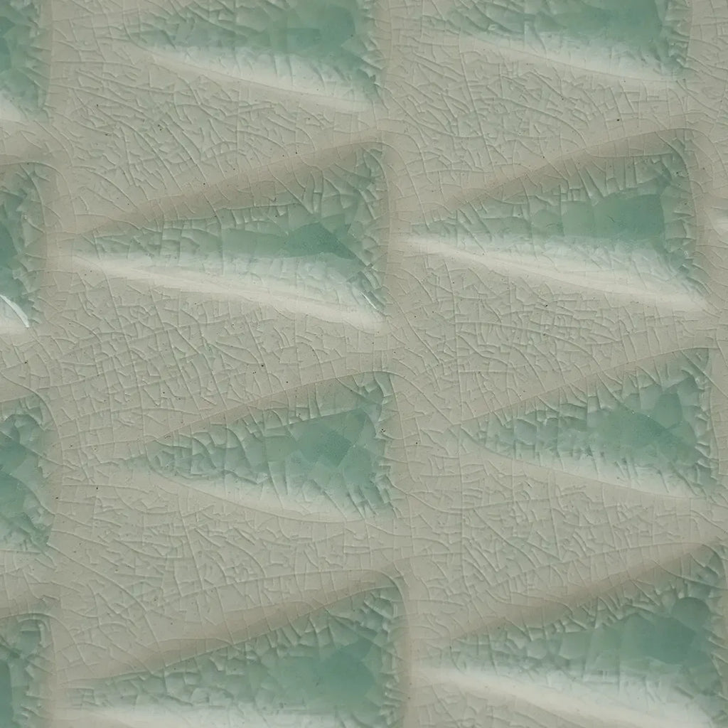 Cayo Green Crackle Ceramic Subway Tile | Tile Club