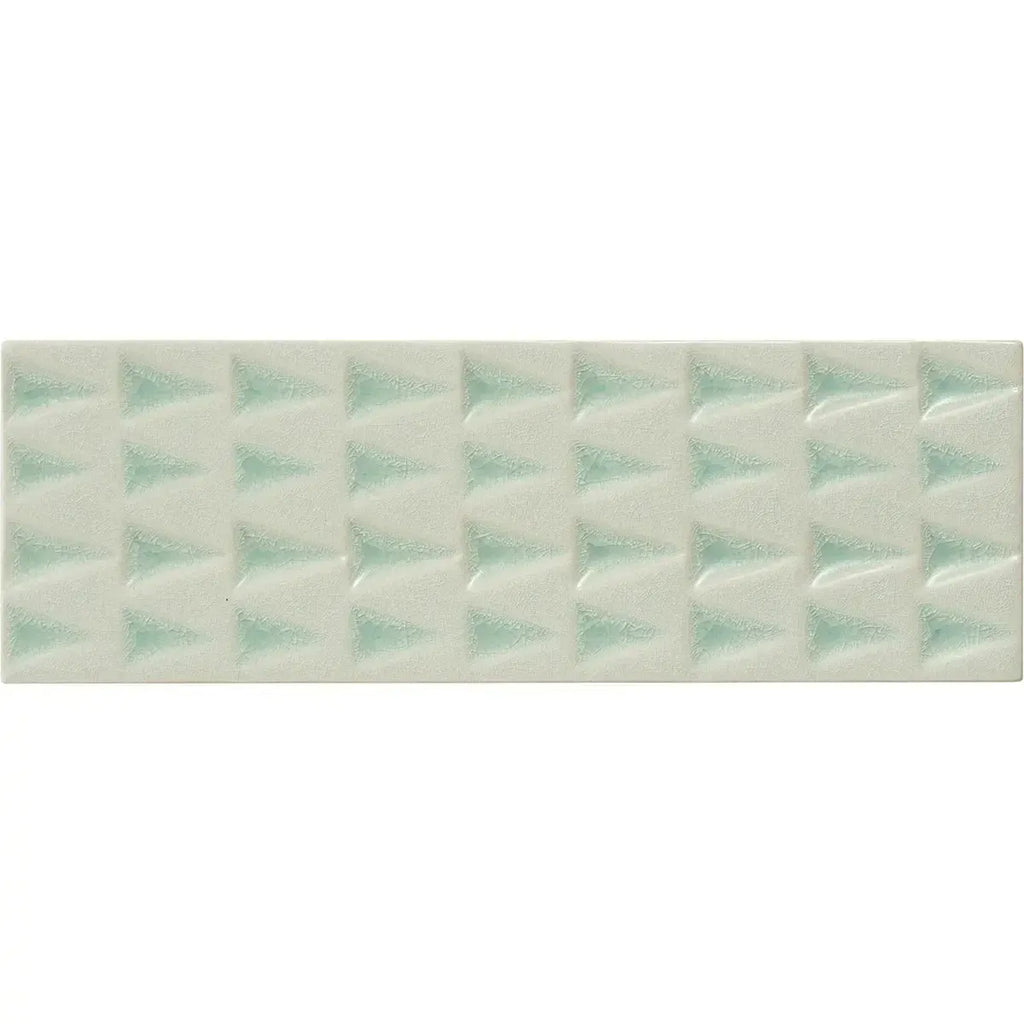 Cayo Green Crackle Ceramic Subway Tile | Tile Club