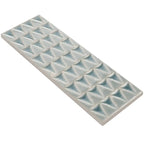 Cayo Sky Crackle Ceramic Subway Tile | Tile Club