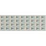 Cayo Sky Crackle Ceramic Subway Tile Sample