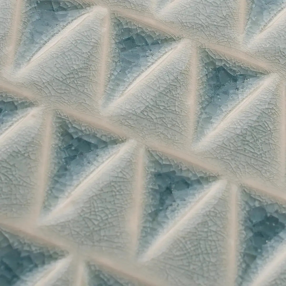 Cayo Sky Crackle Ceramic Subway Tile | Tile Club