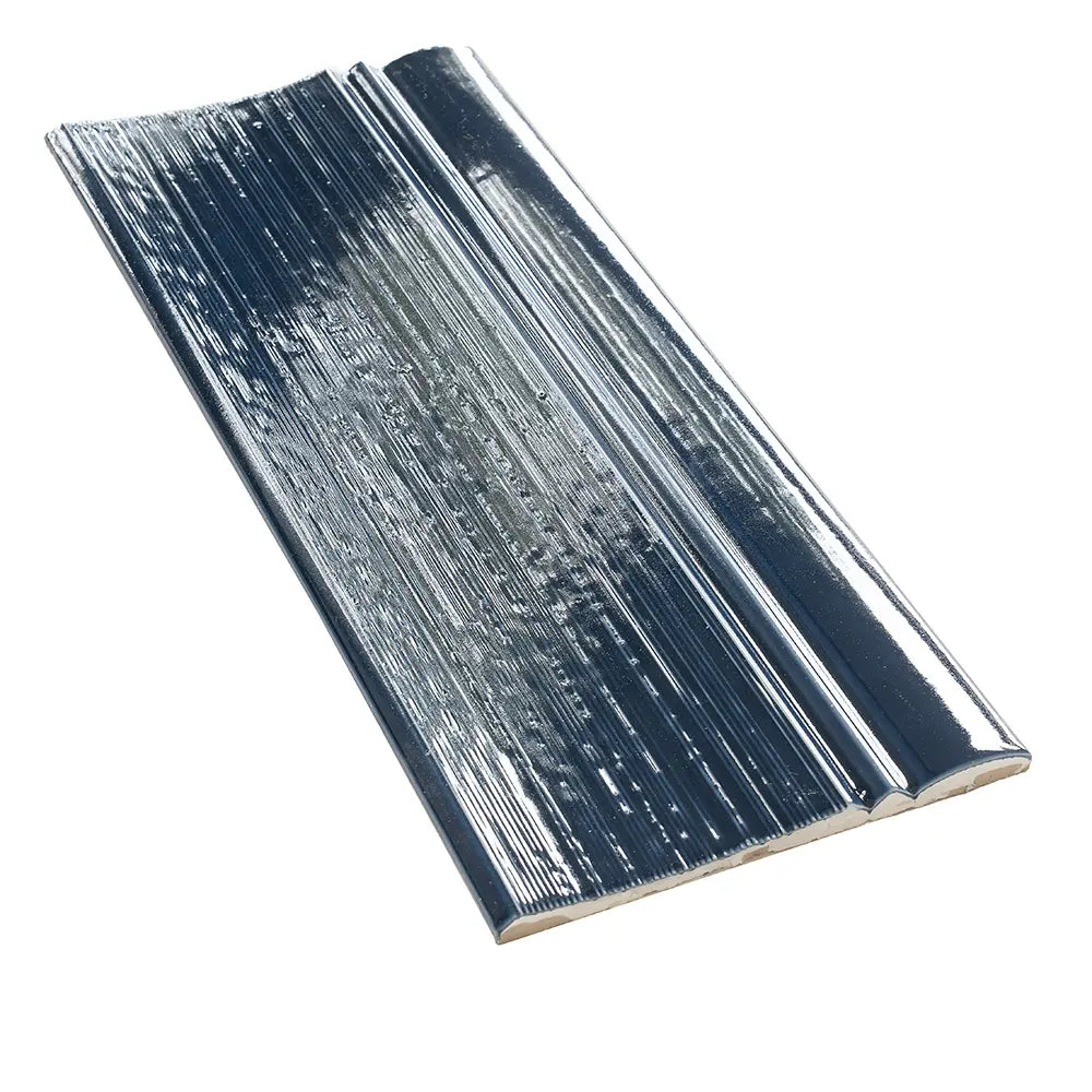 Struktura Blue Dimensional Porcelain Tile | Tile Club