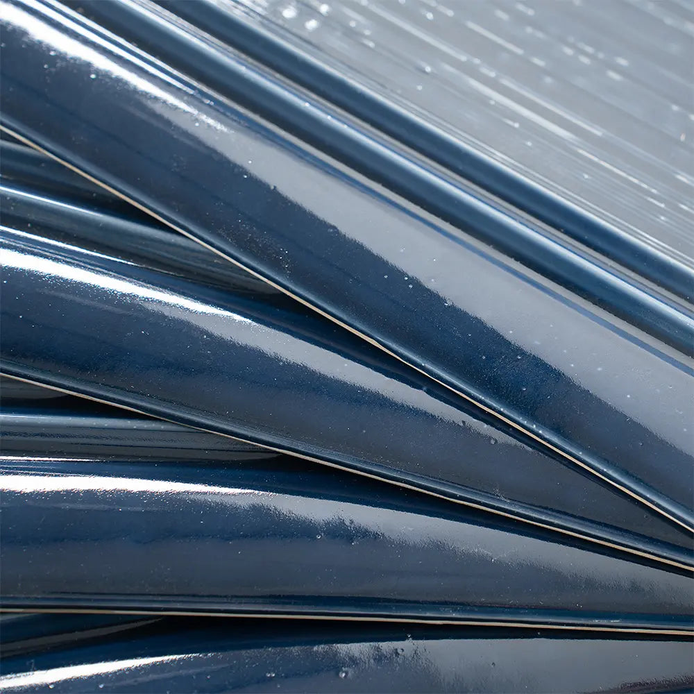 Struktura Blue Dimensional Porcelain Tile | Tile Club