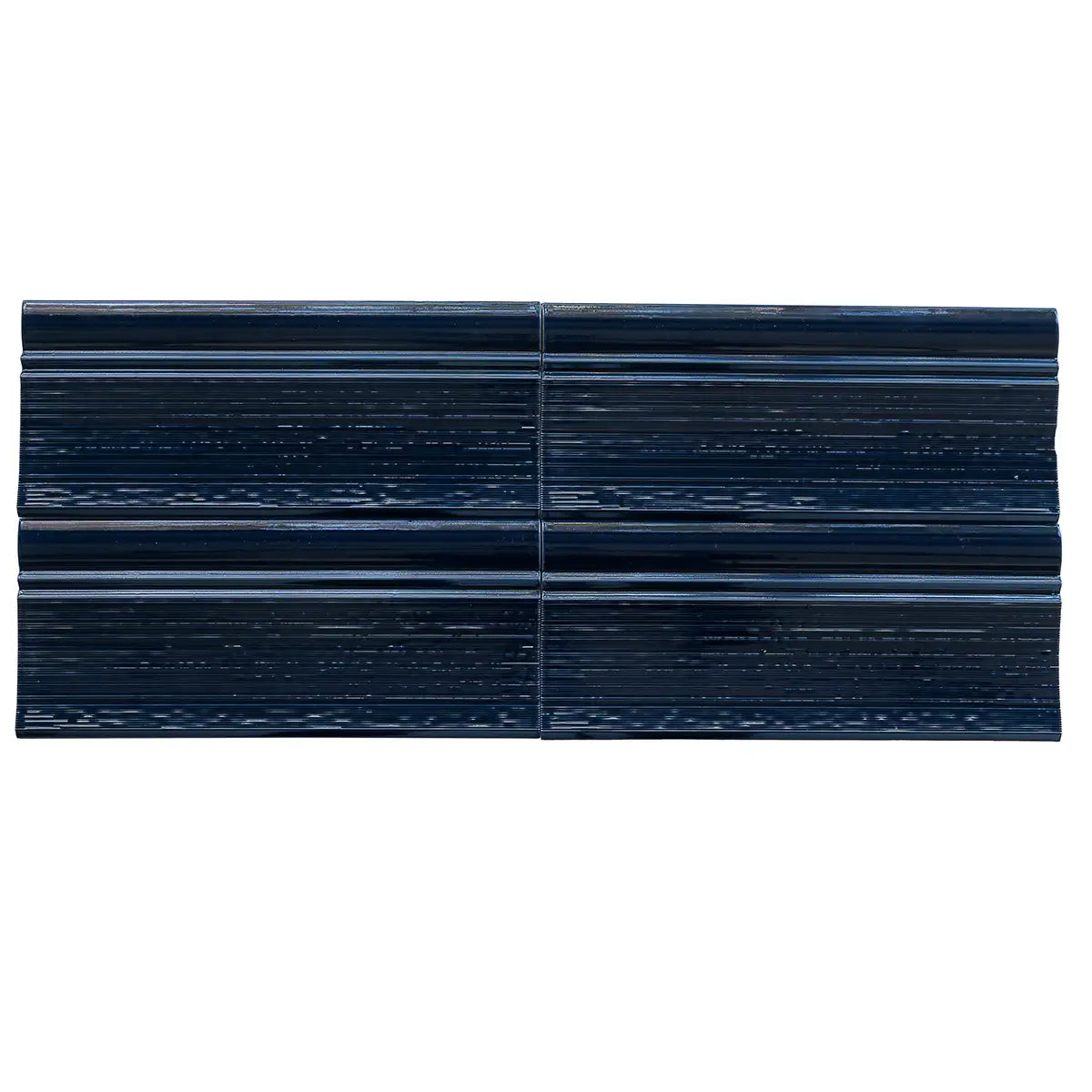 Struktura Blue Dimensional Porcelain Tile | Tile Club