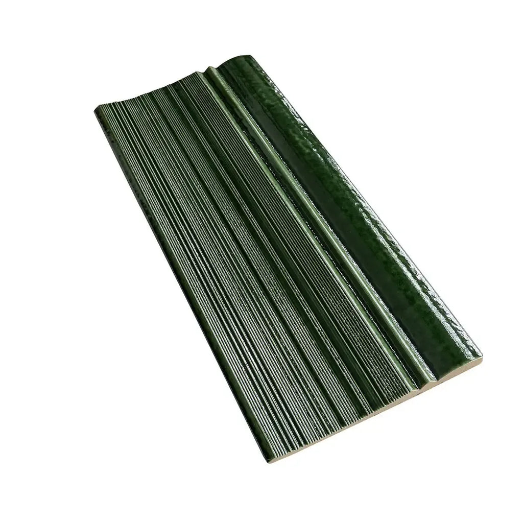 Struktura Green Dimensional Porcelain Tile | Tile Club