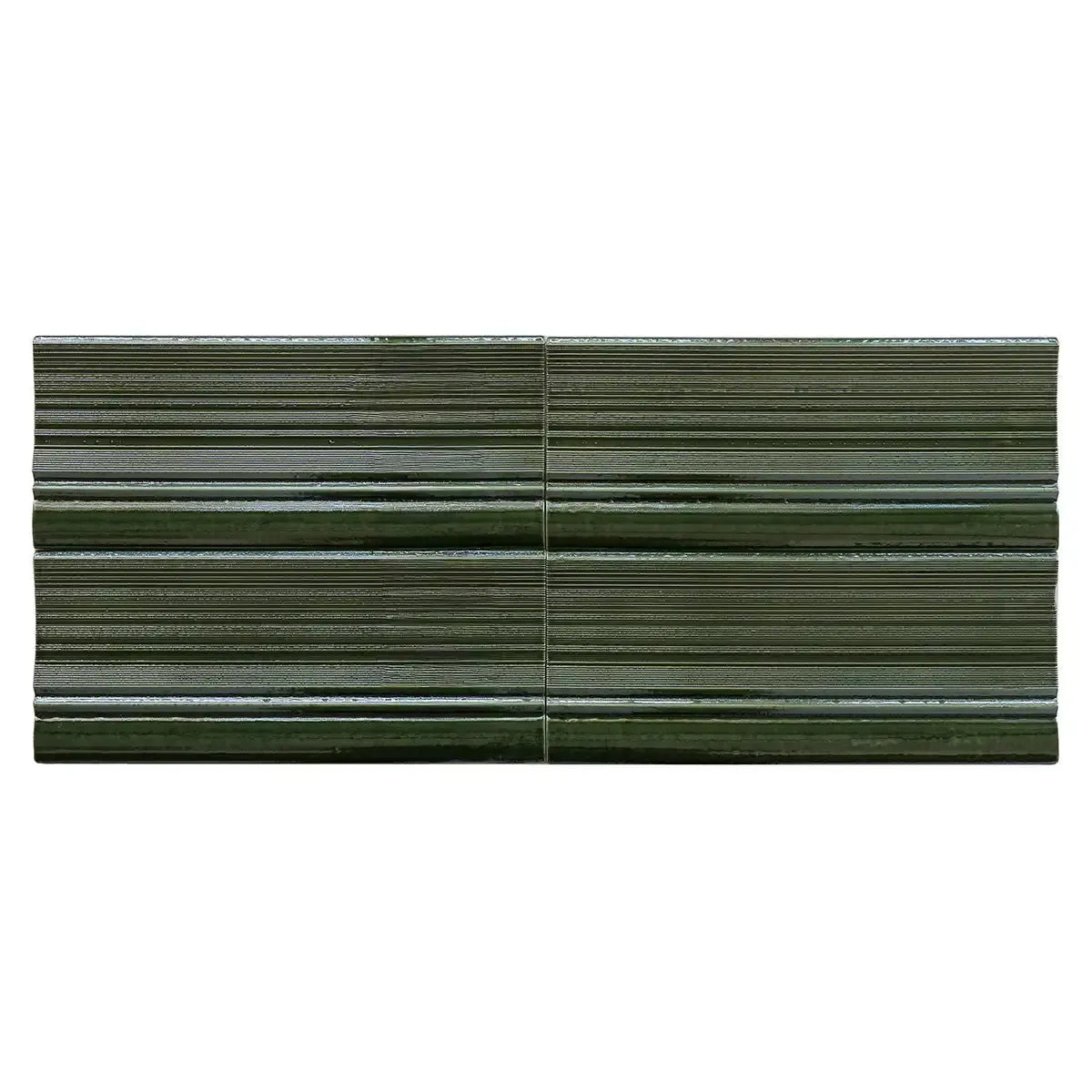 Struktura Green Dimensional Porcelain Tile | Tile Club