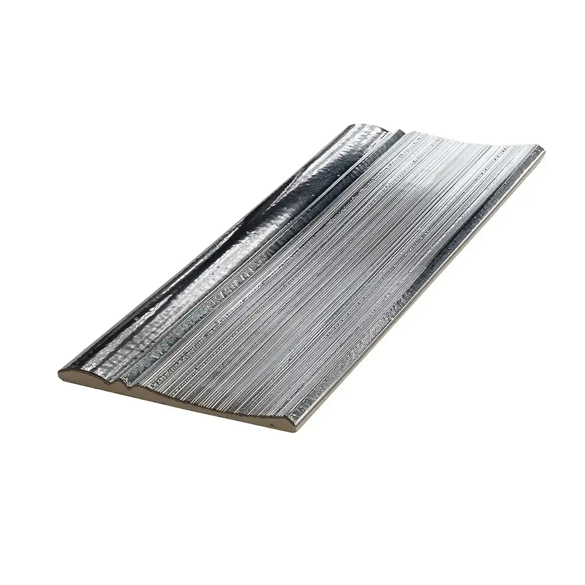 Struktura Silver Dimensional Porcelain Tile | Tile Club