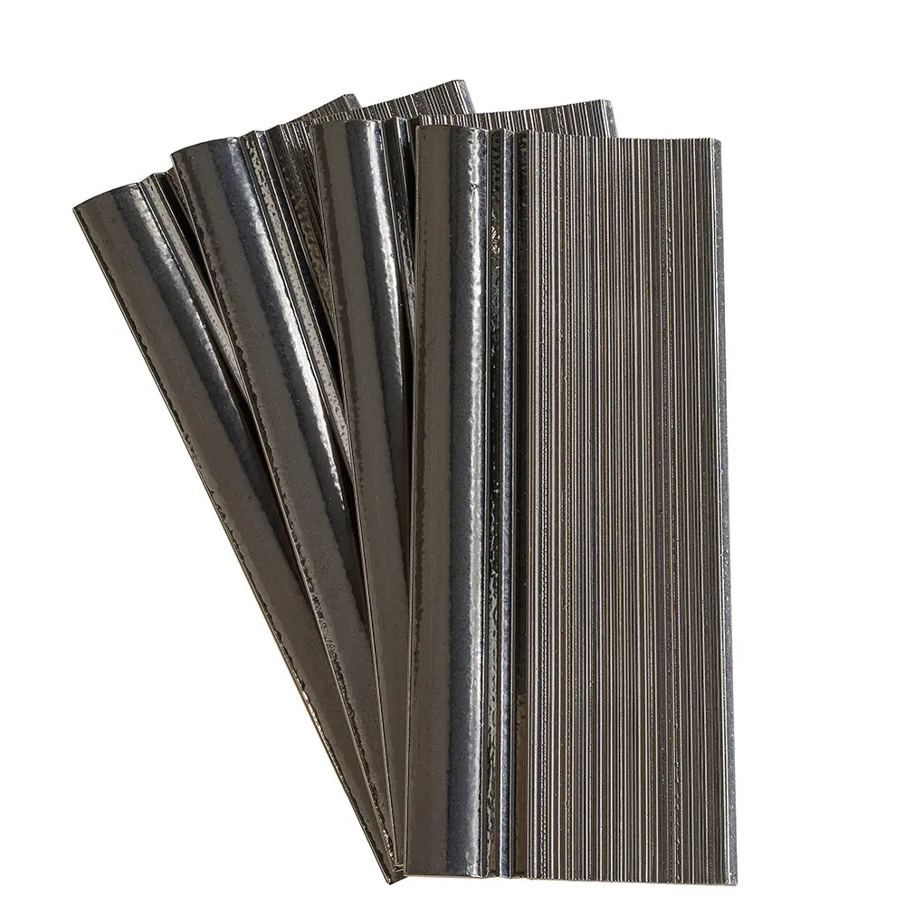 Struktura Silver Dimensional Porcelain Tile | Tile Club