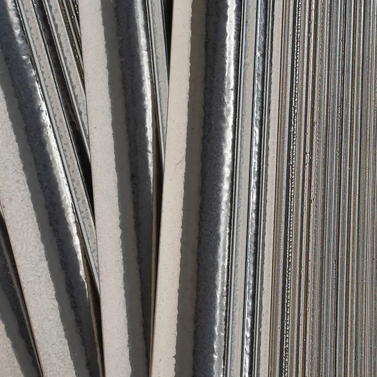 Struktura Silver Dimensional Porcelain Tile | Tile Club