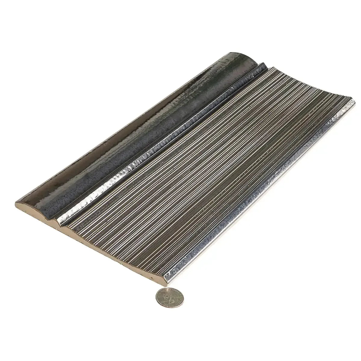 Struktura Silver Dimensional Porcelain Tile | Tile Club