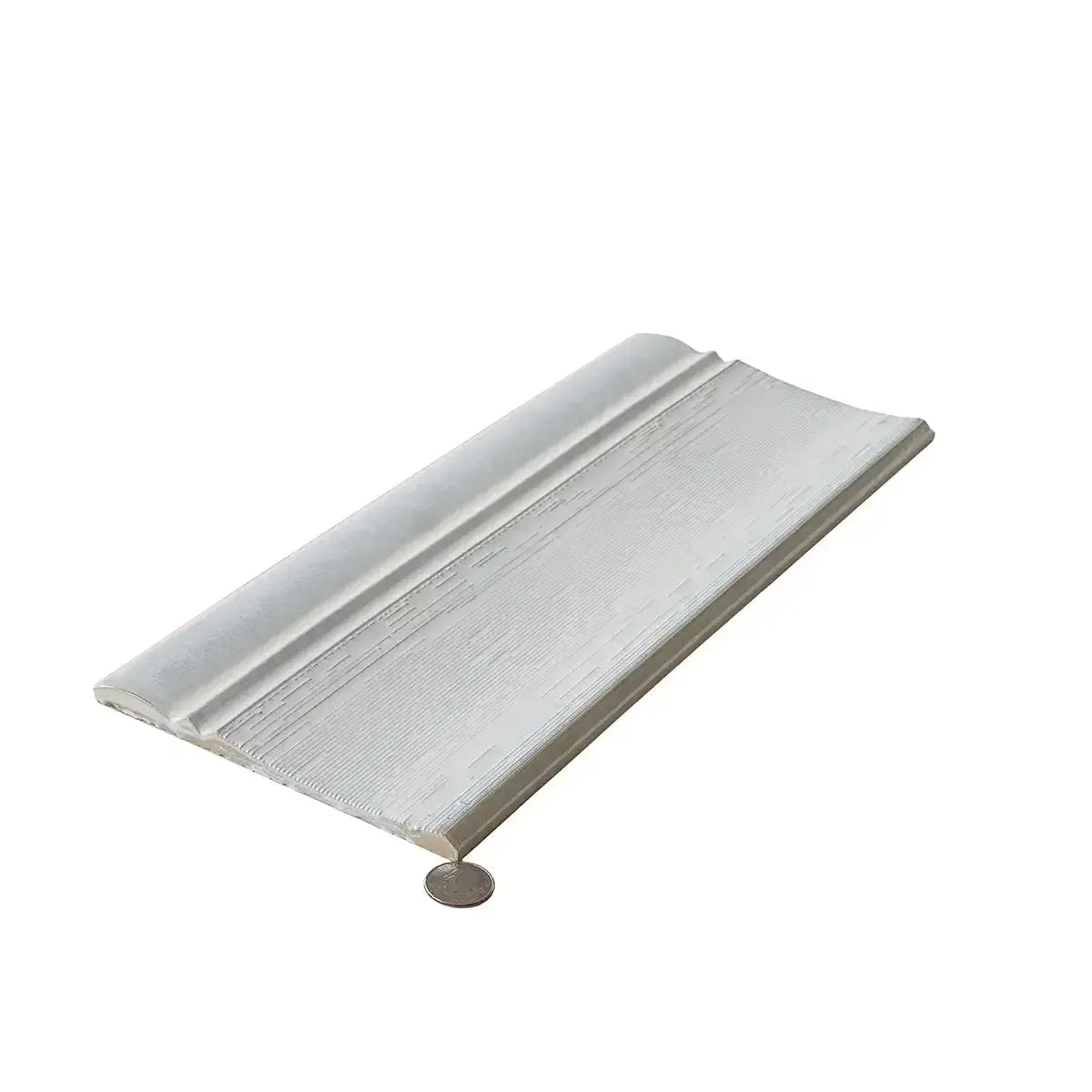 Struktura White Dimensional Porcelain Tile | Tile Club