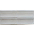 Struktura White Dimensional Porcelain Tile | Tile Club