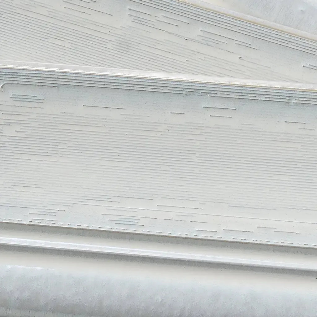 Struktura White Dimensional Porcelain Tile | Tile Club