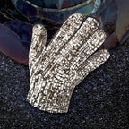Pop Icon Hat and Glove Tiled Mosaic Mural
