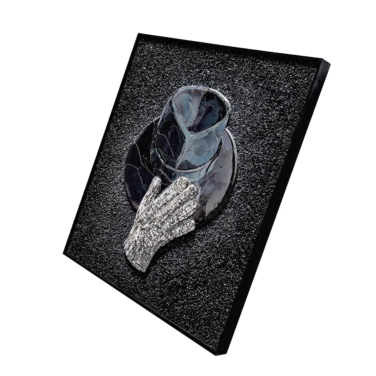 Pop Icon Hat and Glove Tiled Mosaic Mural