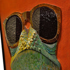 Fabulous Frog Tiled Mosaic Mural