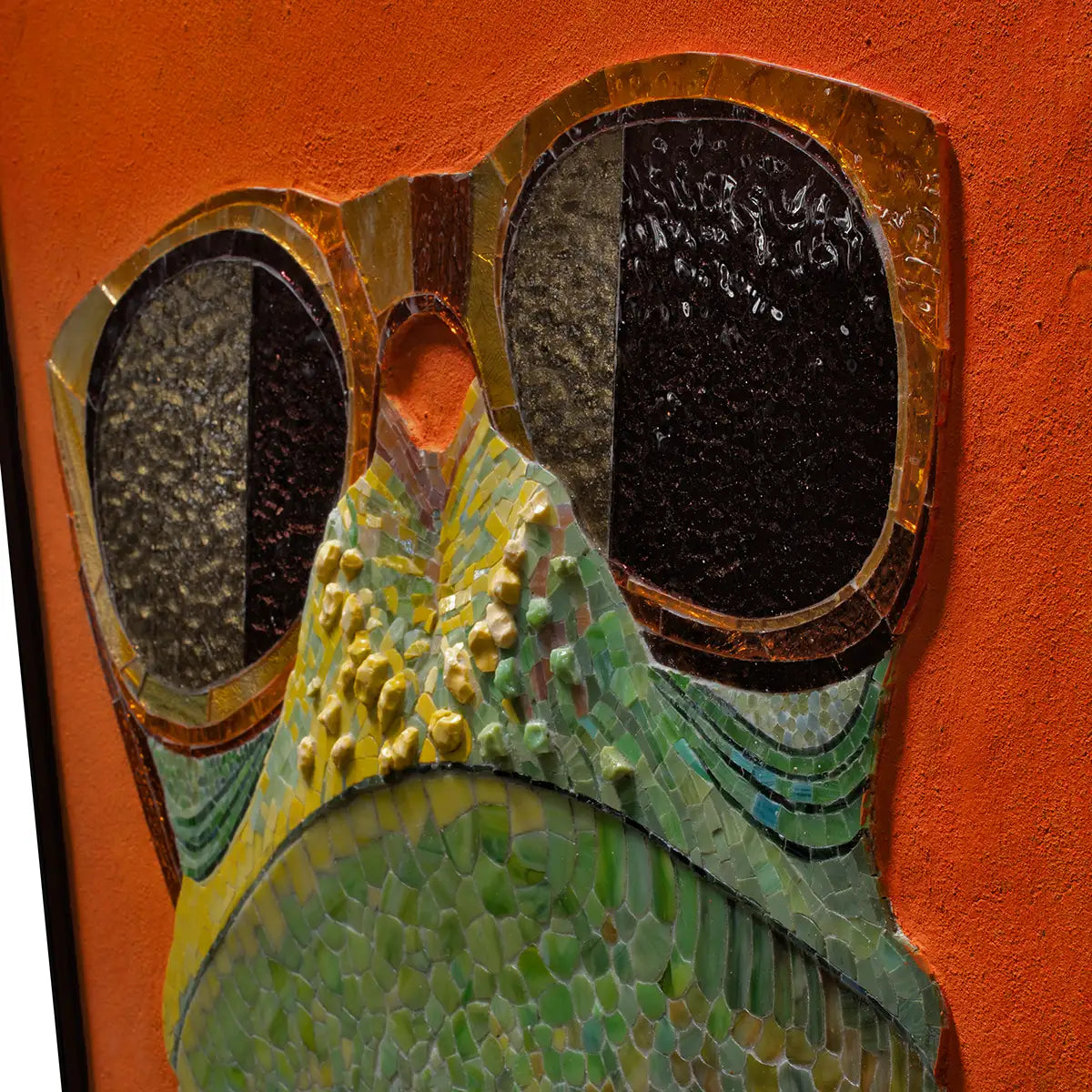 Fabulous Frog Tiled Mosaic Mural