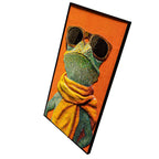 Fabulous Frog Tiled Mosaic Mural
