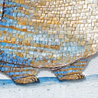 Huggable Kitty Tiled Mosaic Mural