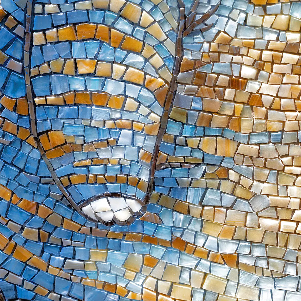 Huggable Kitty Tiled Mosaic Mural