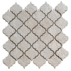 Silver Arabesque Mosaic Tile | Tile Club