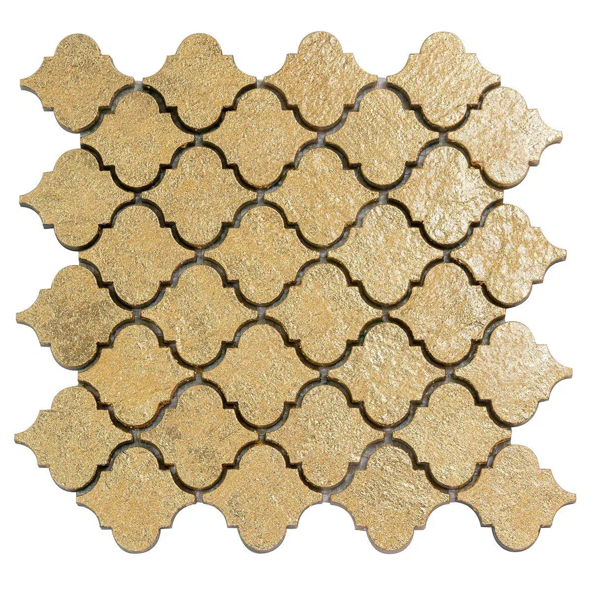 Gold Arabesque Mosaic Tile