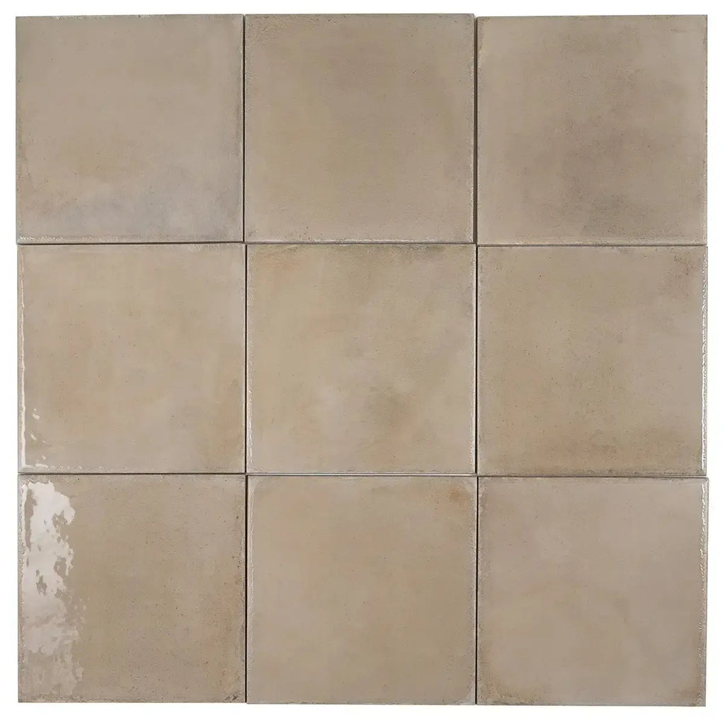 Formidus Taupe Square 8x8 Porcelain Tile | Tile Club