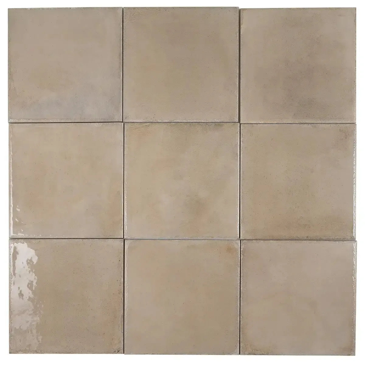 Formidus Taupe Square 8x8 Porcelain Tile | Tile Club