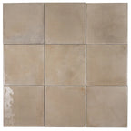 Formidus Taupe Square 8x8 Porcelain Tile | Tile Club