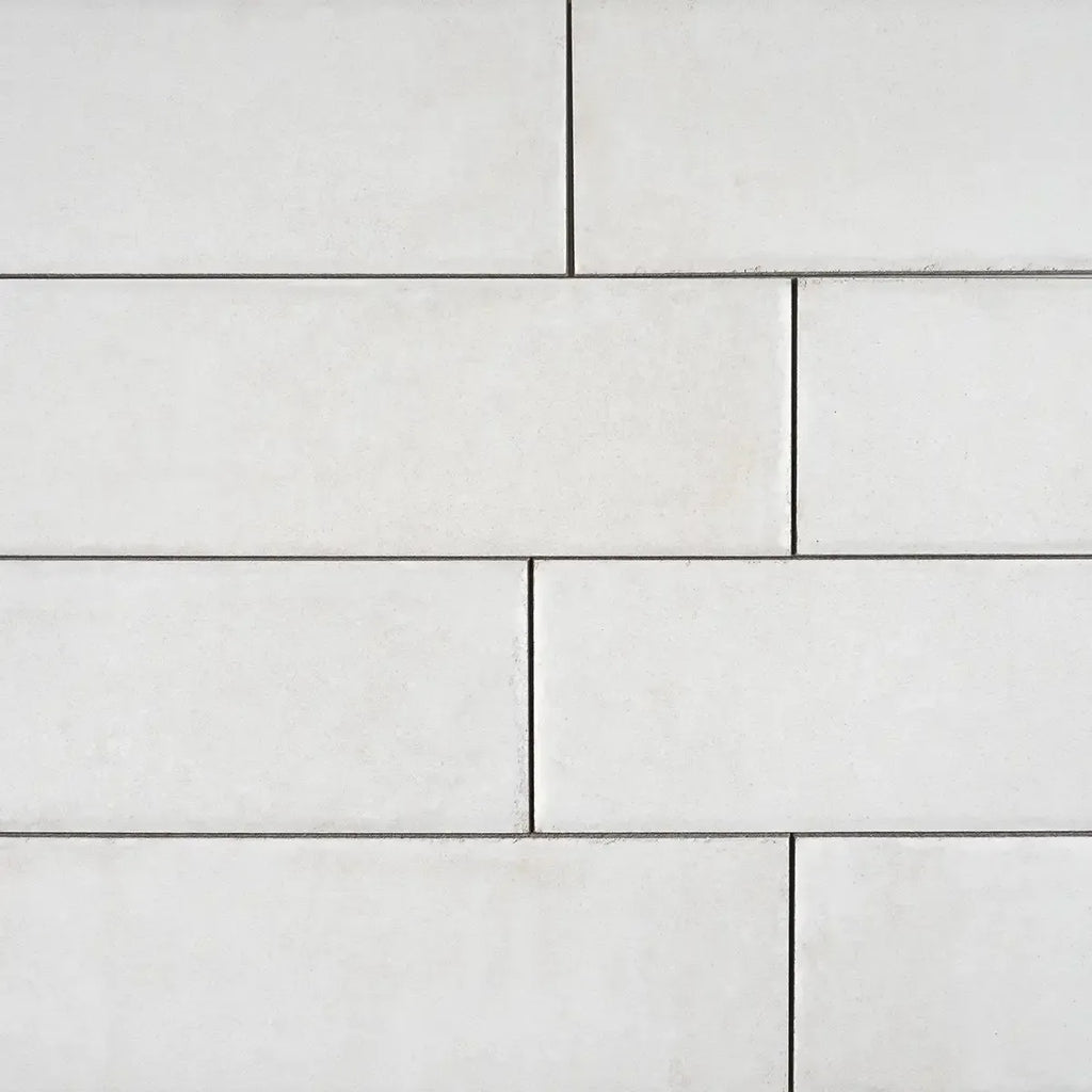 Formidus White Brick 3x16 Porcelain Tile | Tile Club
