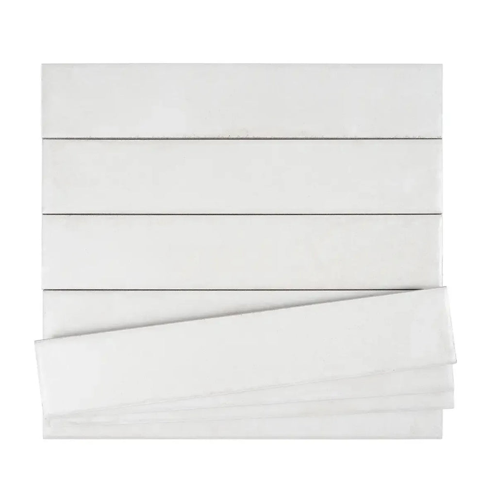 Formidus White Brick 3x16 Porcelain Tile | Tile Club