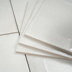 Formidus White Eclipse Square 8x8 Porcelain Tile | Tile Club