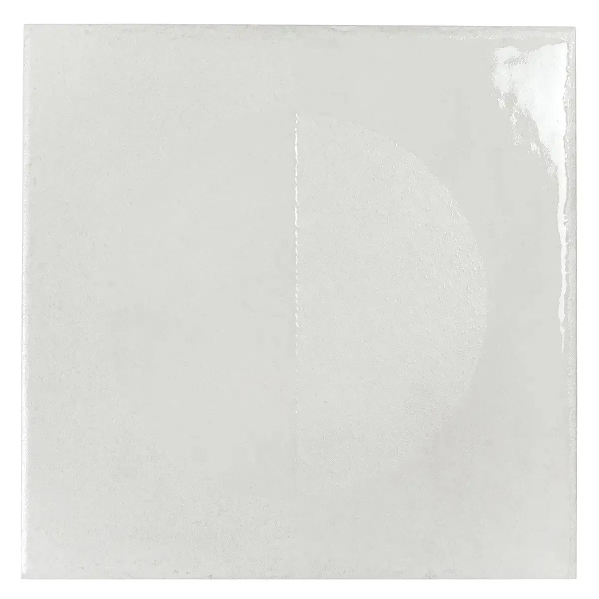 Formidus White Eclipse Square 8x8 Porcelain Tile | Tile Club