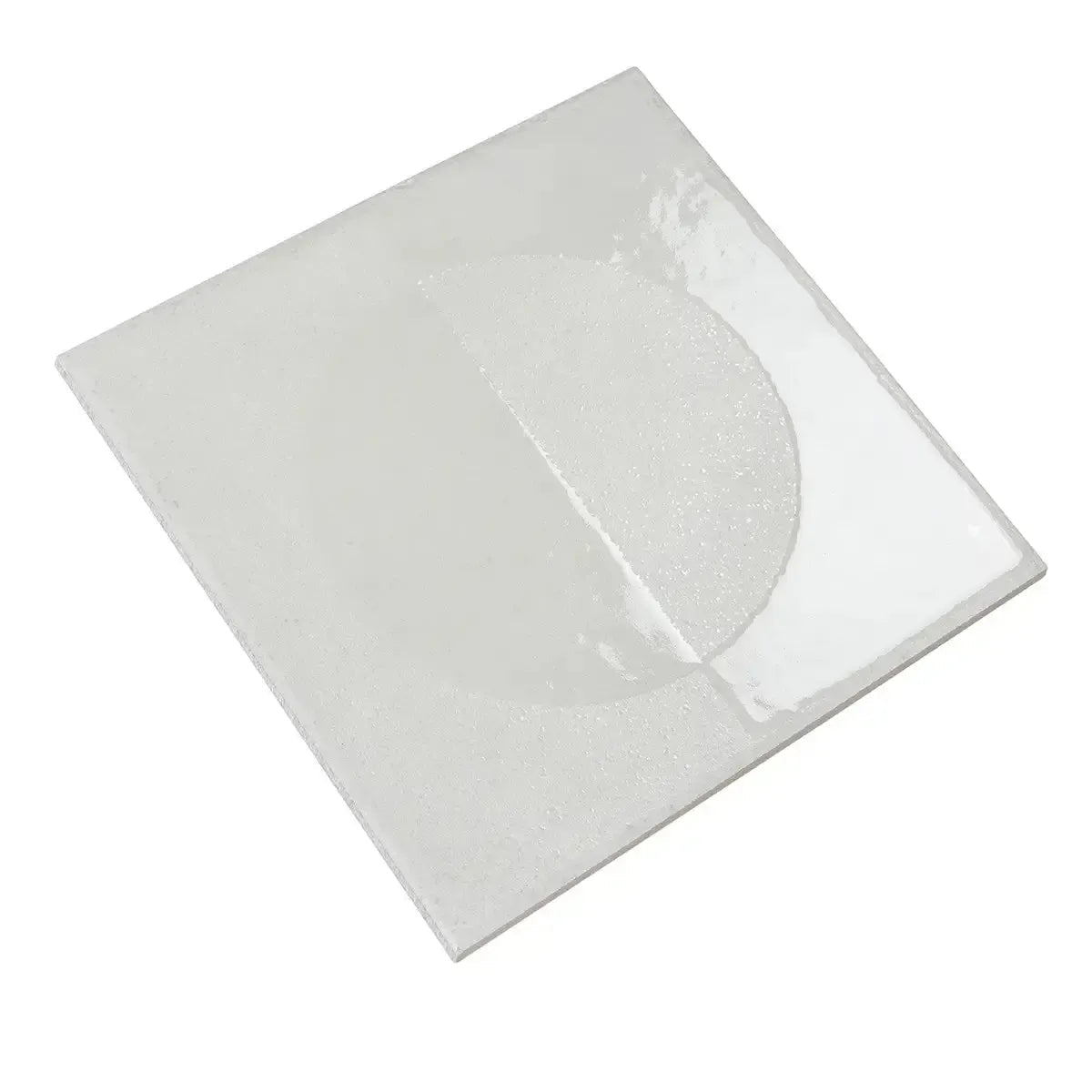 Formidus White Eclipse Square 8x8 Porcelain Tile | Tile Club