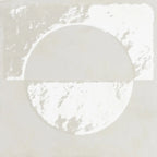 Formidus White Eclipse Square 8x8 Porcelain Tile | Tile Club