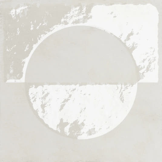 Formidus White Eclipse Square 8x8 Porcelain Tile Sample