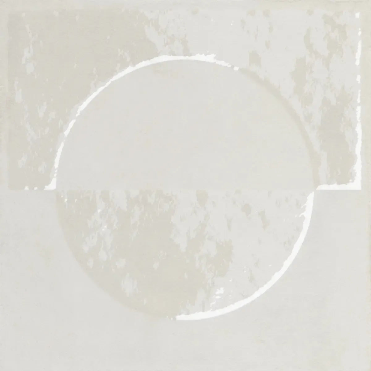 Formidus White Eclipse Square 8x8 Porcelain Tile | Tile Club