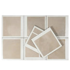 Formidus Taupe Deco Square 8x8 Porcelain Tile | Tile Club