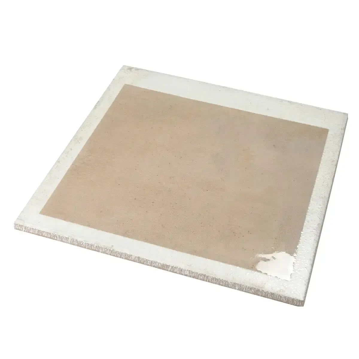Formidus Taupe Deco Square 8x8 Porcelain Tile | Tile Club